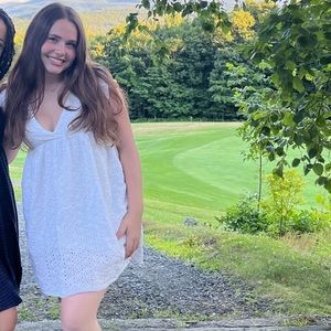 dainty costal granddaughter eyelet sun dress